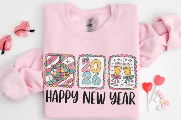 Download Happy New Year PNG, New Year Shirt PNG - Year Collection