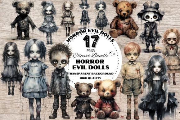 Download Creepy Horror Evil Dolls &amp; Teddy Bears - Horror Collection