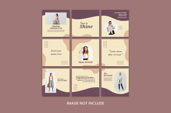 Download Instagram Fashion Post Template - Fashion post Collection