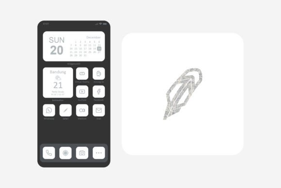Download IOS Icons - Gray Grunge - Ios icons Collection